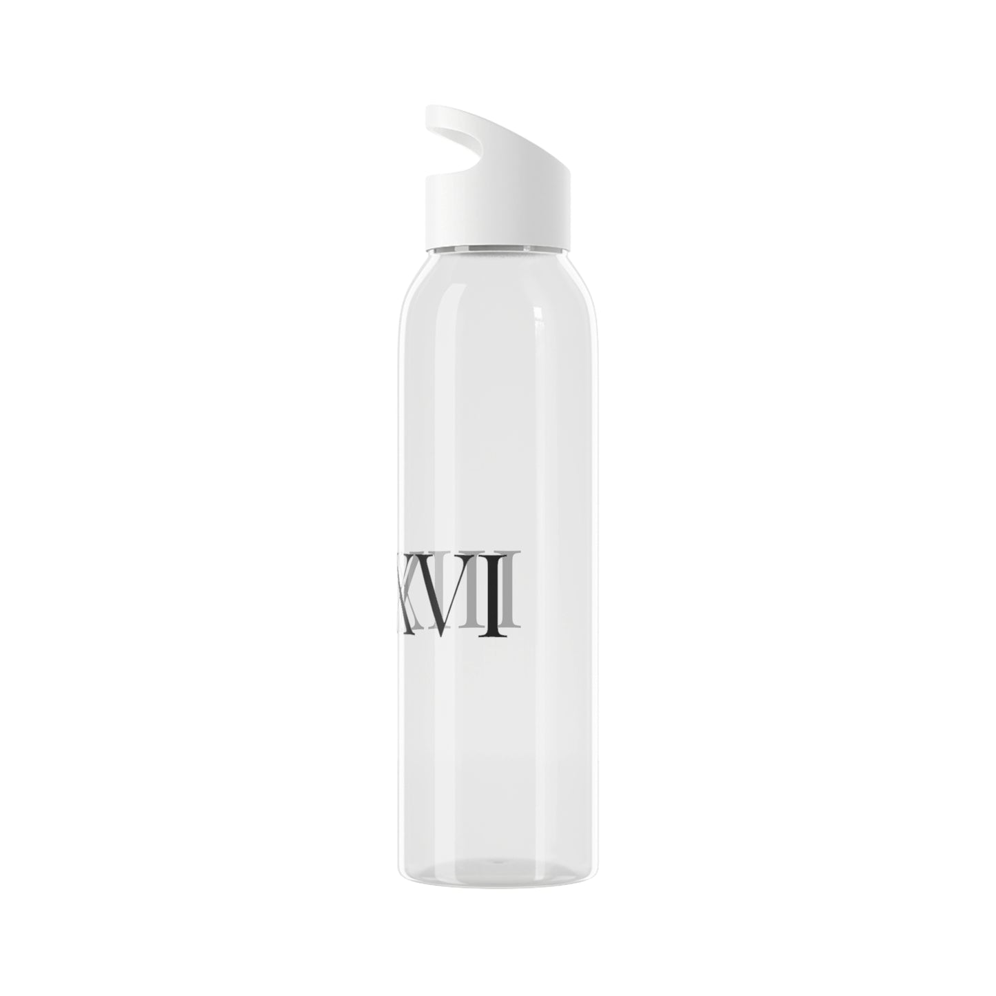 IIIXXVI WELLNESS Elegant Sky Water Bottle - Minimalist Design with Roman Numerals