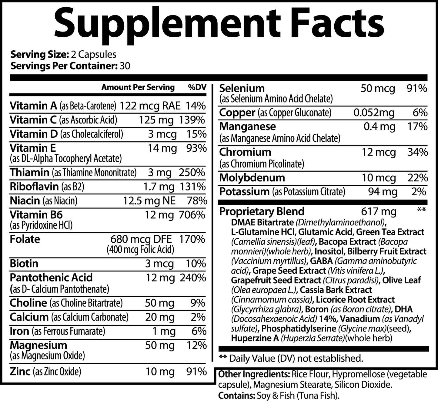 IIIXXVI Wellness Brainiac Formula