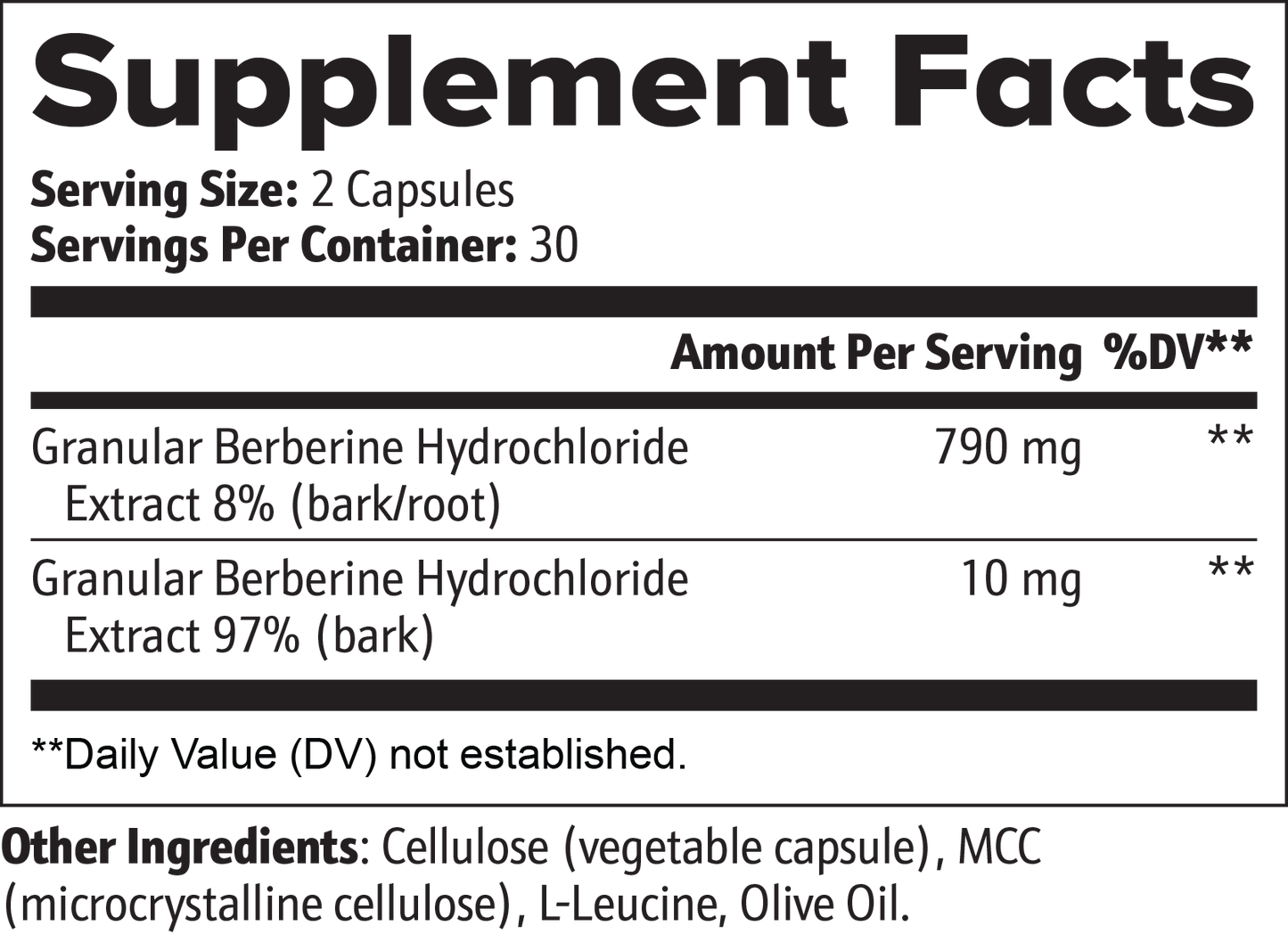 IIIXXVI Wellness Berberine