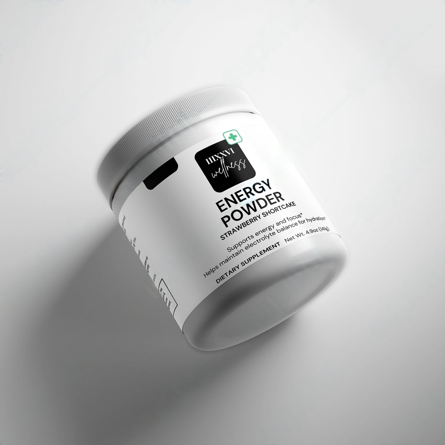 IIIXXVI Wellness Energy Powder (Strawberry Shortcake)