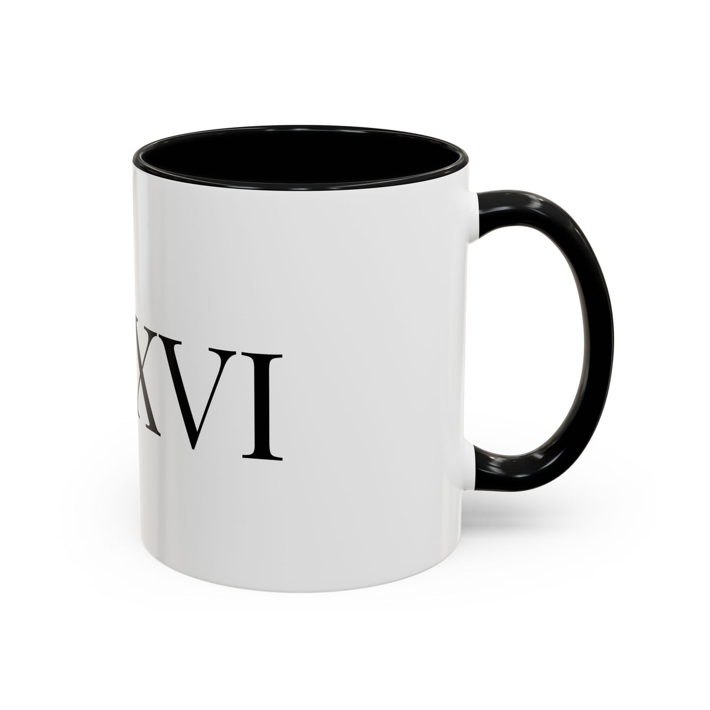 IIIXXVI WELLNESS Elegant Accent Coffee Mug with Roman Numerals - Perfect for Coffee Lovers & Gift Giving