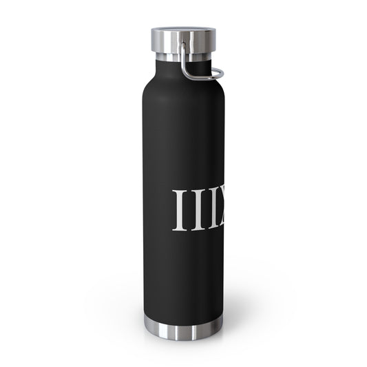 IIIXXVI WELLNESS Copper Vacuum Insulated Bottle, 22oz