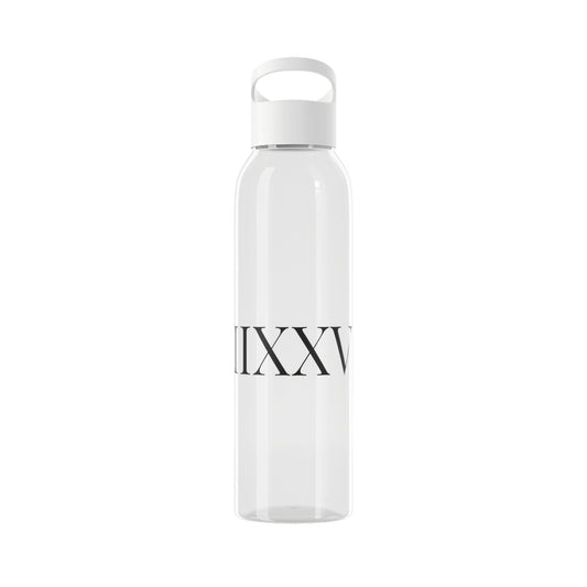 IIIXXVI WELLNESS Elegant Sky Water Bottle - Minimalist Design with Roman Numerals