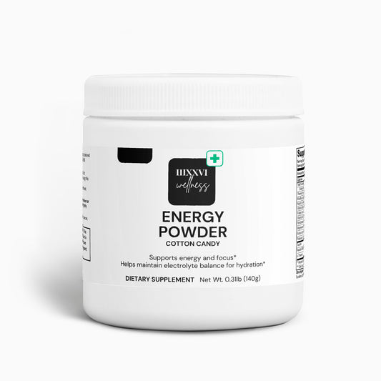 IIIXXVI Wellness Energy Powder (Cotton Candy)
