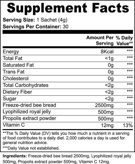 IIIXXVI Wellness Bee Ready Powder