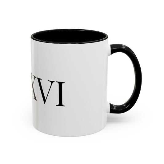 IIIXXVI WELLNESS Elegant Accent Coffee Mug with Roman Numerals - Perfect for Coffee Lovers & Gift Giving