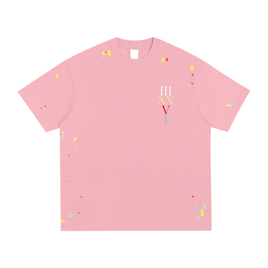 IIIXXVI Paint Splatter T-Shirt