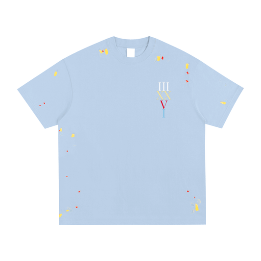 IIIXXVI Paint Splatter T-Shirt